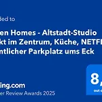 Apartamento Lumen Homes - Altstadt-studio Direkt Im Zentrum, Kueche, Oeffentlicher Parkplatz Ums Eck