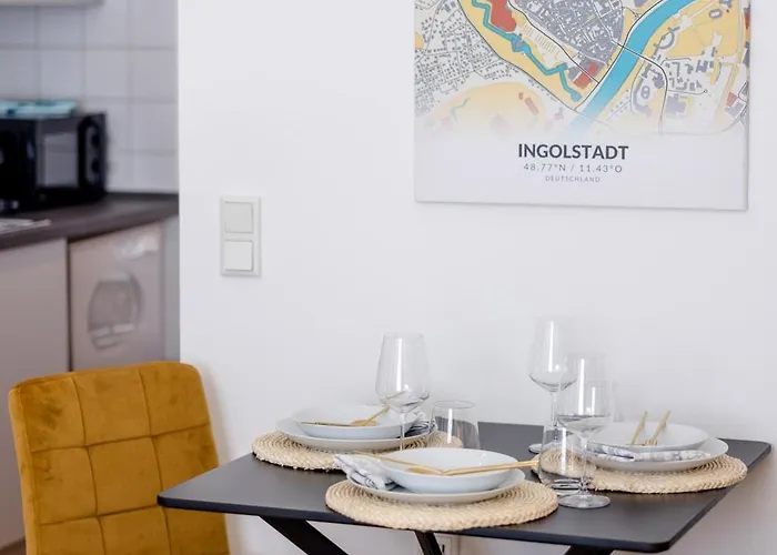 Lumen Homes - Altstadt-studio Direkt Im Zentrum, Kueche, Oeffentlicher Parkplatz Ums Eck Apartmán Ingolstadt