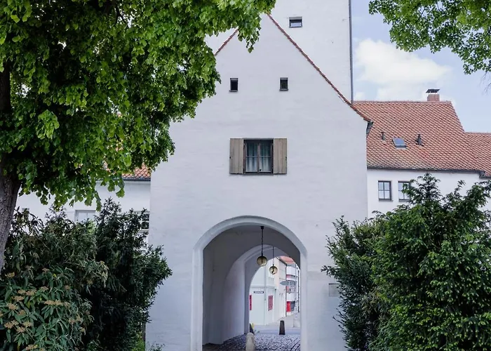 Lumen Homes - Altstadt-studio Direkt Im Zentrum, Kueche, Oeffentlicher Parkplatz Ums Eck Ingolstadt